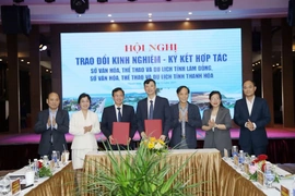 Ký kết hợp tác lĩnh vực văn hóa, thể thao và du lịch giữa Thanh Hóa và Lâm Đồng