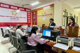 Minh Sơn đẩy mạnh cải cách hành chính