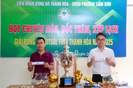 9 đội bóng tranh tài tại  Giải bóng đá Futsal  tỉnh Thanh Hóa