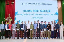 Hội đồng hương Thanh Hóa tại Cộng hòa Séc hỗ trợ người dân bị thiệt hại do bão