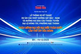 Truyền hình trực tiếp: Lễ thông xe kỹ thuật Dự án Cầu vượt đường sắt Bắc - Nam