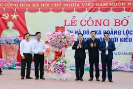 Thôn đầu tiên của xã Hoằng Lộc đón nhận NTM kiểu mẫu sau sáp nhập