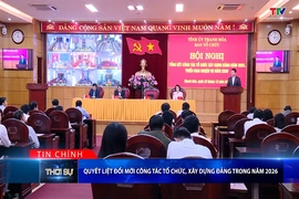 Bản tin Thời sự tối 23/12/2025:&nbsp;Quyết liệt đổi mới công tác tổ chức, xây dựng Đảng trong năm 2026