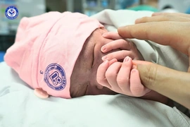 Công dân nhí đầu tiên năm 2026 tại Bệnh viện Phụ sản Trung ương