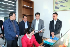 Phó Bí thư Thường trực Tỉnh ủy Nguyễn Hồng Phong  thăm, làm việc tại xã Thiệu Quang