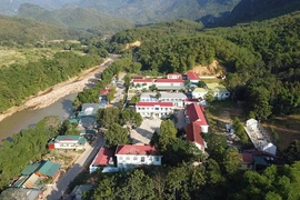 Khẩn trương thi công Trường Nội trú liên cấp TH&THCS Sơn Thủy