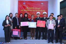 Công ty Cổ phần Tân Cảng - Cái Mép bàn giao 3 căn nhà tình nghĩa tại Thanh Hóa