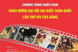 Chiếu phim miễn phí chào mừng Đại hội Đại biểu toàn quốc lần thứ XIV của Đảng