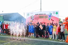 FC G8 Omely vô địch Giải bóng đá 7 người O40 tỉnh Thanh Hóa