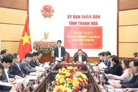 UBND tỉnh Thanh Hóa họp báo thông tin tình hình kinh tế - xã hội năm 2025