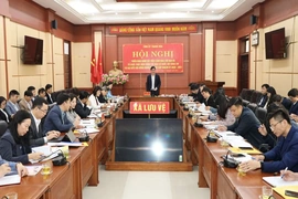 Trưởng Ban Nội chính Tỉnh ủy Nguyễn Ngọc Tiến giám sát công tác bầu cử ĐBQH và HĐND các cấp