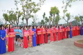 Khai mạc giải Bóng chuyền hơi nữ xã Tiên Trang năm 2026