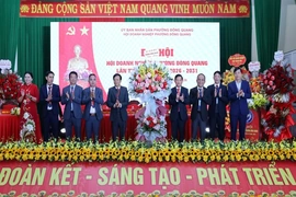 Đồng hành cùng doanh nghiệp phường Đông Quang thúc đẩy sản xuất kinh doanh, chuyển đổi số và đổi mới sáng tạo