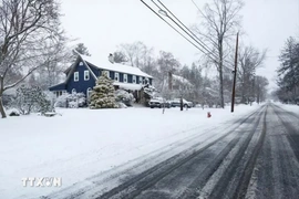 Hơn 175 triệu người Mỹ đối mặt cơn bão mùa Đông diện rộng kèm giá lạnh