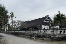 Tục đốt Đình Liệu đêm 30 Tết ở làng Động Bồng