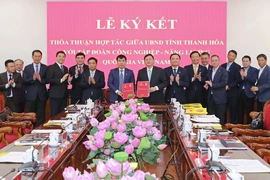 Tỉnh Thanh Hóa ký kết thỏa thuận hợp tác với Tập đoàn Công nghiệp – Năng lượng Quốc gia Việt Nam