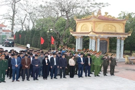Chủ nhiệm Ủy ban Kiểm tra Tỉnh ủy kiểm tra tình hình sản xuất, đời sống Nhân dân các xã Nga Sơn, Nga Thắng