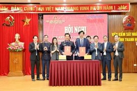 Ký kết quy chế phối hợp giữa&nbsp; VKSND  với  TAND tỉnh, Báo và Phát thanh, truyền hình Thanh Hóa