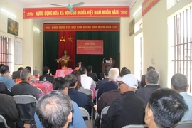 Cử tri Tổ dân phố Ái Sơn 2 thống nhất giới thiệu 8 người ứng cử đại biểu HĐND nhiệm kỳ 2026-2031