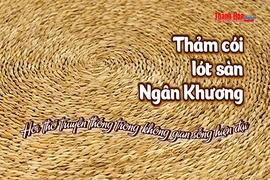 [REVIEW OCOP] Thảm cói lót sàn Ngân Khương - Hơi thở truyền thống trong không gian sống hiện đại