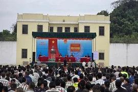 Xét xử lưu động vụ án hình sự tại Trại giam Thanh Cẩm