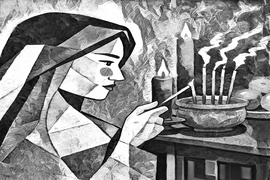 Giữa mùi&nbsp;nén thơm