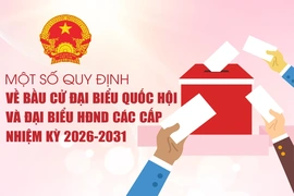 Một số quy định về Bầu cử đại biểu Quốc hội và đại biểu Hội đồng nhân dân các cấp nhiệm kỳ 2026-2031