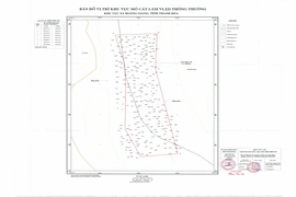 Công ty được lựa chọn để&nbsp;xem xét cấp giấy phép thăm dò khoáng sản tại mỏ cát xã Hoằng Giang