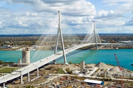 Cầu Gordie Howe - điểm nóng mới trong quan hệ Mỹ và Canada