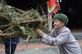 Nét đẹp ngày xuân ở làng Động Bồng