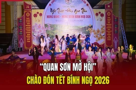“Quan Sơn mở hội” chào đón Tết Bính Ngọ 2026