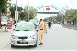 Thiết lập trật tự, kỷ cương giao thông ngay từ ngày đầu năm