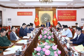 Công bố quyết định kiểm tra, giám sát của Bộ Chính trị, Ban Bí thư đối với Ban Thường vụ Tỉnh ủy Thanh Hóa