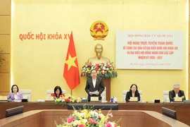 Quyết tâm cao trong lãnh đạo, chỉ đạo tổ chức thành công cuộc bầu cử đại biểu Quốc hội khóa XVI và đại biểu HĐND các cấp