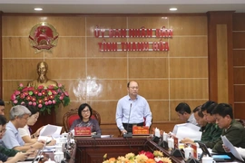 Đoàn công tác của Bộ Tư pháp làm việc với UBND tỉnh về chống khai thác IUU