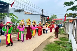 Khai lễ đầu xuân Di tích lịch sử - văn hóa Tiến sỹ Đào Xuân Lan