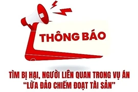 Công an Thanh Hóa thông báo tìm bị hại liên quan vụ án chiếm đoạt tài sản qua mạng