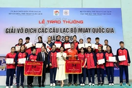 Muay Thanh Hóa giành ngôi nhất toàn đoàn lứa tuổi 15-16 tại giải vô địch các CLB quốc gia 2026
