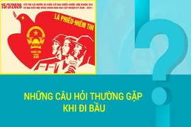 [Infographics] Những câu hỏi thường gặp khi đi bầu cử