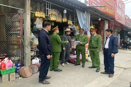 Phường Ngọc Sơn quyết tâm&nbsp;lập lại kỷ cương trật tự đô thị