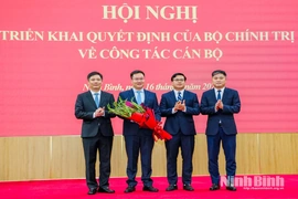 Đồng chí Trần Đăng Quỳnh được chỉ định giữ chức Phó Bí thư Tỉnh ủy Ninh Bình