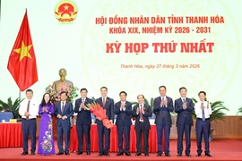 Kỳ họp thứ nhất HĐND tỉnh Thanh Hóa khóa XIX bầu các chức danh lãnh đạo HĐND, UBND tỉnh