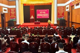 Cuộc bầu cử đại biểu Quốc hội khóa XVI và đại biểu HĐND các cấp tại xã Lưu Vệ thành công tốt đẹp