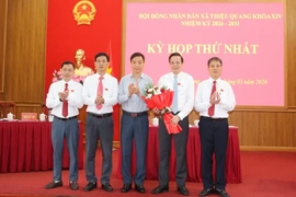 Kỳ họp thứ nhất HĐND xã Thiệu Quang, nhiệm kỳ 2026-2031
