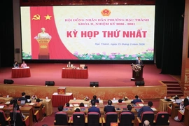 Bầu các chức danh chủ chốt HĐND, UBND phường Hạc Thành