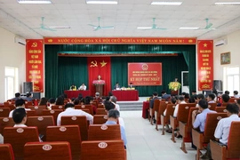 Kỳ họp thứ nhất HĐND xã An Nông khóa XIX