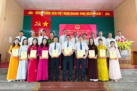 HĐND xã Hồ Vương bầu các chức danh chủ chốt