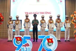 14 thanh niên được tặng “Giải thưởng gương mặt trẻ Công an Thanh Hóa tiêu biểu năm 2025”