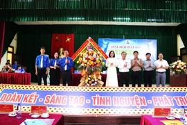 Đại hội đại biểu Hội Liên hiệp Thanh niên Việt Nam xã Hoằng Tiến lần thứ I thành công tốt đẹp