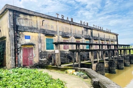 Trạm bơm Tượng Văn xuống cấp nghiêm trọng